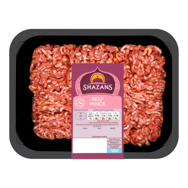 Shazans Fresh Halal Beef Mince - Delicious